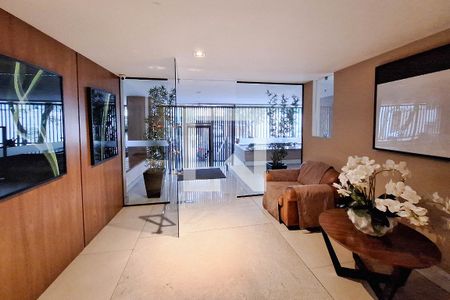 Apartamento para alugar com 55m², 1 quarto e 1 vaga Apartamento para alugar com 55m², 1 quarto e 1 vagaFachada