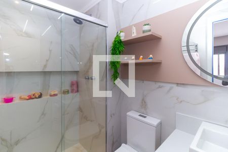 Apartamento à venda com 91m², 2 quartos e 2 vagasBanheiro da Suíte 1