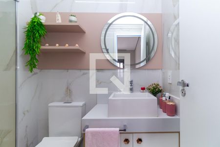 Apartamento à venda com 91m², 2 quartos e 2 vagasBanheiro da Suíte 1