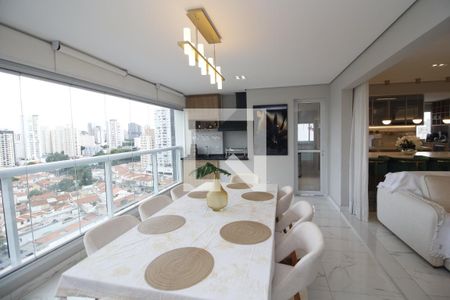 Varanda de apartamento à venda com 3 quartos, 148m² em Tatuapé, São Paulo