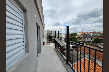 Varanda de apartamento à venda com 1 quarto, 28m² em Vila Guarani (zona Sul), São Paulo