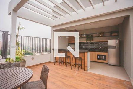 Área comum - Churrasqueira de apartamento para alugar com 1 quarto, 30m² em Vila da Saúde, São Paulo