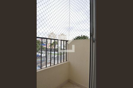 Varanda - Sala de apartamento para alugar com 2 quartos, 46m² em Vila Sacadura Cabral, Santo André