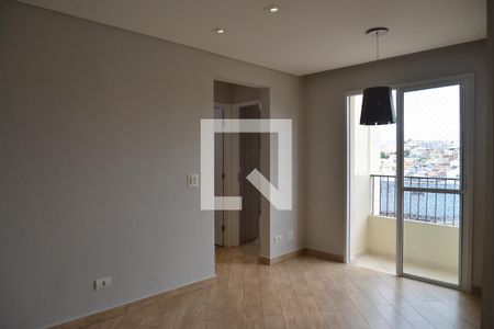 Sala de apartamento para alugar com 2 quartos, 46m² em Vila Sacadura Cabral, Santo André
