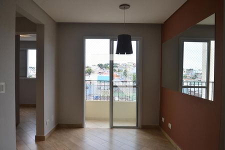 Sala de apartamento para alugar com 2 quartos, 46m² em Vila Sacadura Cabral, Santo André
