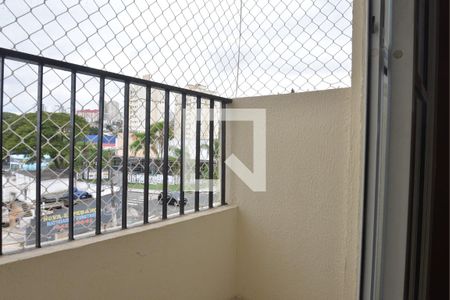 Varanda - Sala de apartamento para alugar com 2 quartos, 46m² em Vila Sacadura Cabral, Santo André
