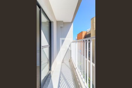 Studio para alugar com 26m², 1 quarto e sem vaga Studio para alugar com 26m², 1 quarto e sem vagaVaranda