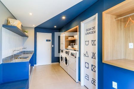 Studio para alugar com 26m², 1 quarto e sem vaga Studio para alugar com 26m², 1 quarto e sem vagaÁrea Comum - Lavanderia
