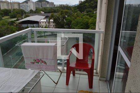 Varanda Sala de apartamento para alugar com 2 quartos, 68m² em Camorim, Rio de Janeiro