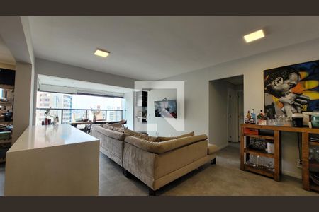 Sala de apartamento para alugar com 2 quartos, 87m² em Jardim Bela Vista, Santo André