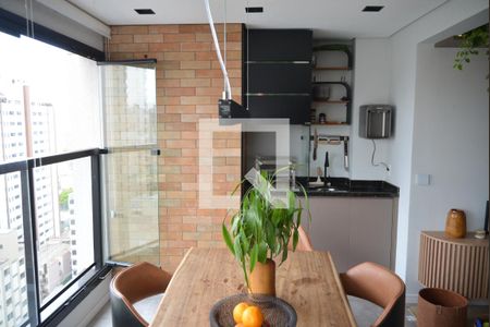 Varanda da Sala de apartamento à venda com 2 quartos, 87m² em Jardim Bela Vista, Santo André