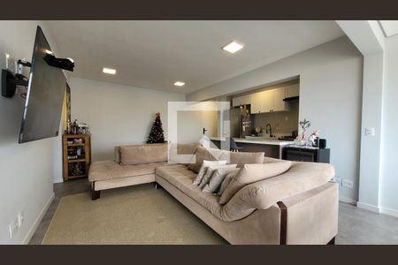 Sala de apartamento para alugar com 2 quartos, 87m² em Jardim Bela Vista, Santo André