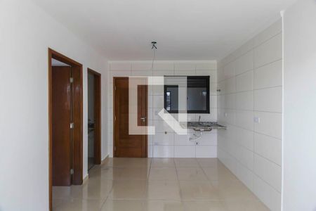 Sala/Cozinha de apartamento para alugar com 1 quarto, 32m² em Vila Miami, São Paulo