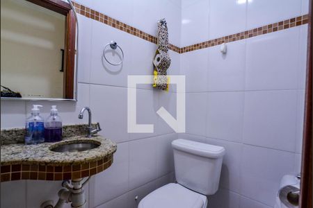 Lavabo de casa à venda com 3 quartos, 133m² em Jardim Santo Antônio, Santo André
