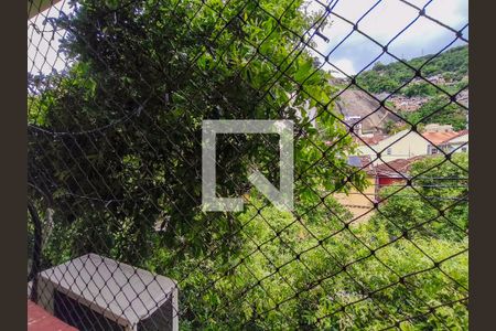 Vista da Sala de apartamento à venda com 2 quartos, 75m² em Rio Comprido, Rio de Janeiro