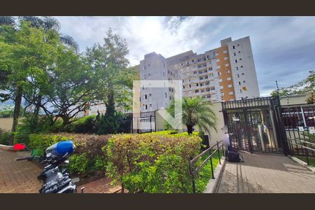 Apartamento para alugar com 47m², 2 quartos e 1 vagaFachada e portaria