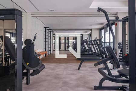 Apartamento para alugar com 38m², 1 quarto e 1 vaga Apartamento para alugar com 38m², 1 quarto e 1 vagaAcademia