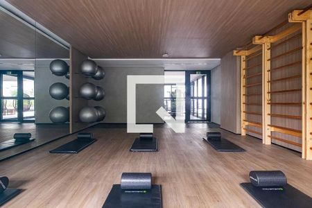 Apartamento para alugar com 38m², 1 quarto e 1 vaga Apartamento para alugar com 38m², 1 quarto e 1 vagaAcademia