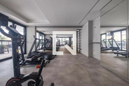 Apartamento para alugar com 38m², 1 quarto e 1 vaga Apartamento para alugar com 38m², 1 quarto e 1 vagaAcademia