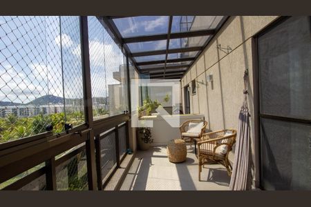 Varanda Sala de apartamento para alugar com 3 quartos, 175m² em Recreio dos Bandeirantes, Rio de Janeiro
