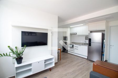 Sala de apartamento para alugar com 2 quartos, 48m² em Vila Sao Francisco (zona Sul), São Paulo