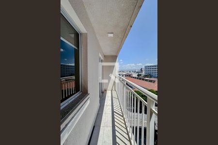 Varanda da Sala de apartamento para alugar com 1 quarto, 28m² em Belenzinho, São Paulo