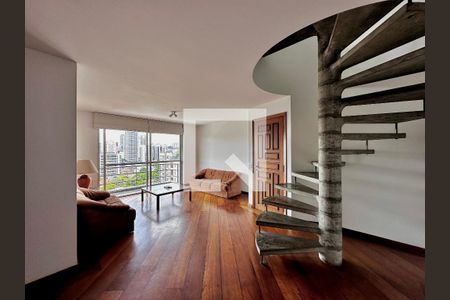 Sala de apartamento à venda com 3 quartos, 280m² em Brooklin, São Paulo