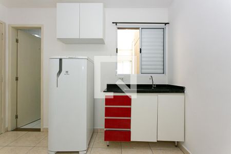 Cozinha de kitnet/studio para alugar com 1 quarto, 25m² em Tatuapé, São Paulo