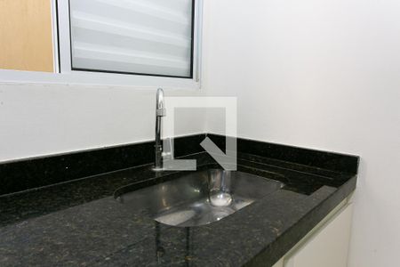 Cozinha de kitnet/studio para alugar com 1 quarto, 25m² em Tatuapé, São Paulo