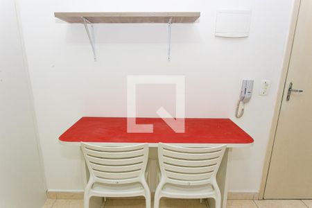 Cozinha - Mesa e Cadeiras de kitnet/studio para alugar com 1 quarto, 25m² em Tatuapé, São Paulo