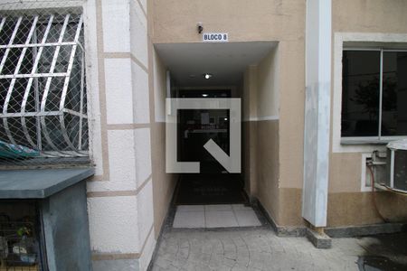 Apartamento para alugar com 48m², 2 quartos e 1 vagaFachada interna