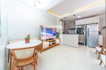 Sala de apartamento para alugar com 2 quartos, 100m² em Vila Linda, Santo André