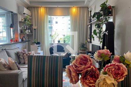 Sala de apartamento para alugar com 2 quartos, 82m² em José Menino, Santos