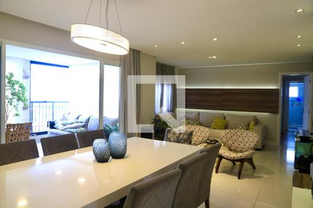 Sala de apartamento à venda com 3 quartos, 132m² em Chácara Inglesa, São Paulo