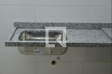 Cozinha de kitnet/studio para alugar com 1 quarto, 12m² em Jardim, Santo André