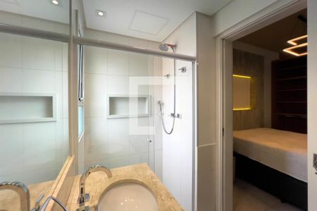 Studio para alugar com 40m², 1 quarto e 1 vaga Studio para alugar com 40m², 1 quarto e 1 vagaBanheiro
