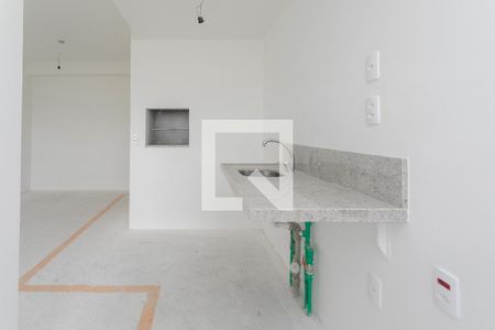 Cozinha de apartamento à venda com 3 quartos, 71m² em Jardim do Salso, Porto Alegre