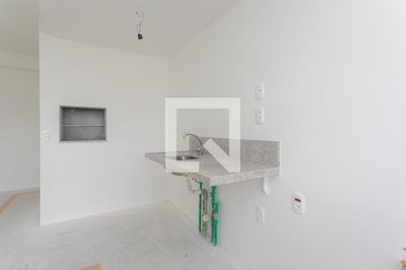 Cozinha de apartamento à venda com 3 quartos, 71m² em Jardim do Salso, Porto Alegre