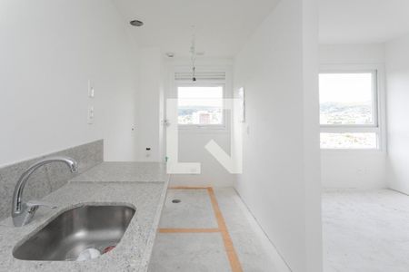 Cozinha de apartamento à venda com 3 quartos, 71m² em Jardim do Salso, Porto Alegre