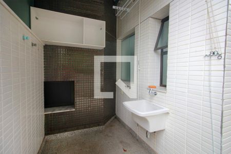 Área de Serviço de apartamento à venda com 2 quartos, 95m² em Serra, Belo Horizonte