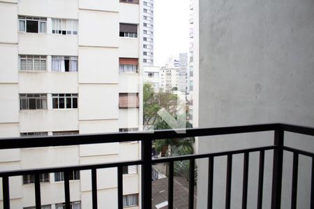 Studio para alugar com 25m², 1 quarto e sem vagaVaranda