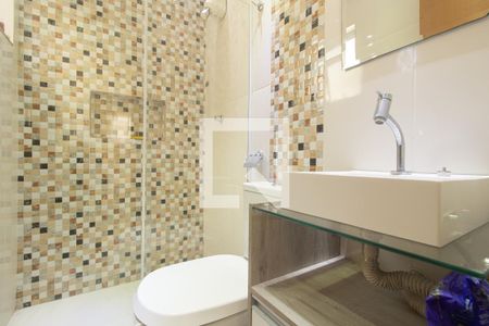 Casa para alugar com 125m², 2 quartos e 1 vagaDetalhe do Banheiro