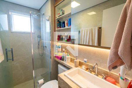 Apartamento à venda com 57m², 2 quartos e 1 vaga Apartamento à venda com 57m², 2 quartos e 1 vagaBanheiro da Suíte