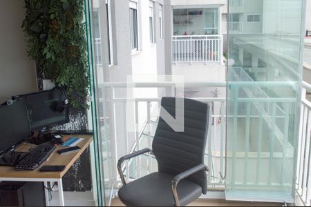 Varanda da Sala de apartamento para alugar com 2 quartos, 58m² em Penha de França, São Paulo