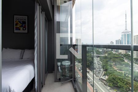 Varanda de kitnet/studio à venda com 0 quarto, 21m² em Paraíso, São Paulo