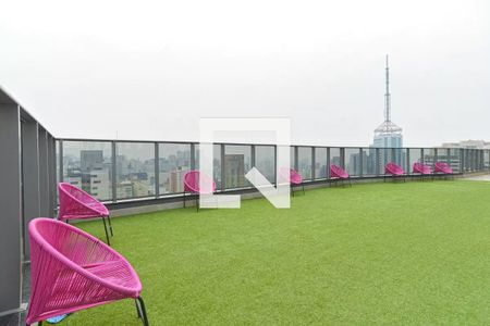 Studio à venda com 21m², 0 quarto e sem vagaRooftop e mirante