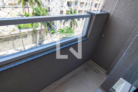 Sala- varanda de apartamento para alugar com 3 quartos, 58m² em Pechincha, Rio de Janeiro