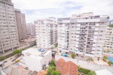 Vista da Sala de apartamento para alugar com 1 quarto, 62m² em Botafogo, Rio de Janeiro