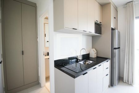 Studio à venda com 26m², 1 quarto e 1 vagaCozinha