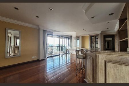 Sala de apartamento à venda com 4 quartos, 240m² em Vila Lea, Santo André